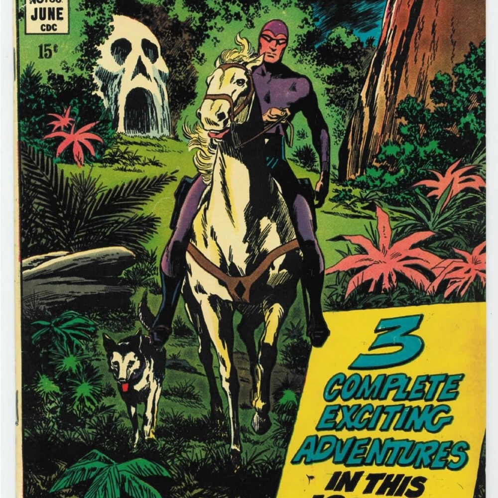 Vintage Comic Book Phantom